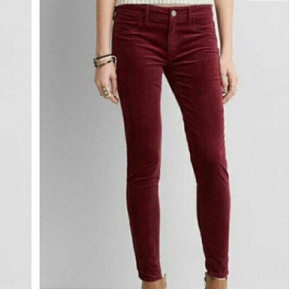 American Eagle Corduroy Skinny Leg 